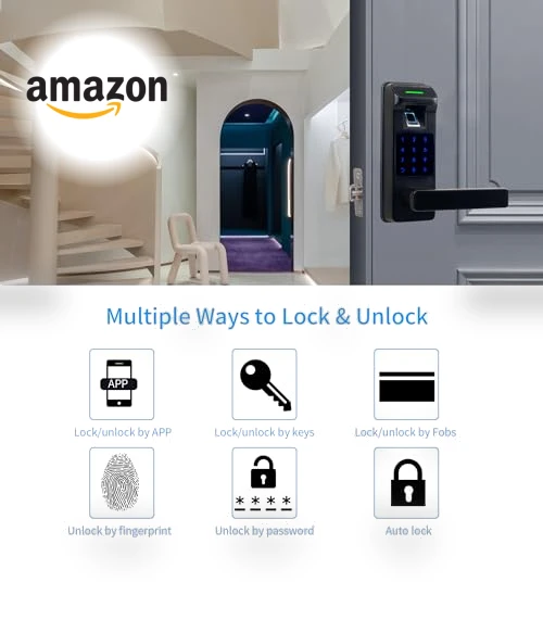 Fingerprint Door Lock — Locks, HARFO