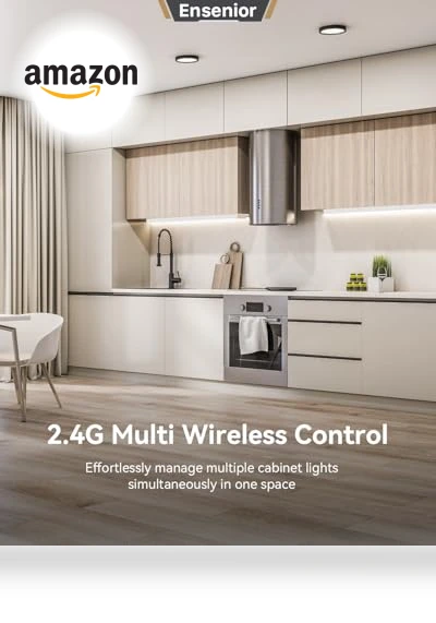 Hand Wave Motion Sensor LED Under Cabinet Lighting — Under-Cabinet Lights, Ensenior