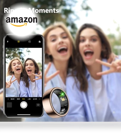 Health and Fitness Tracker Ring — Smart Rings, MERNEUO