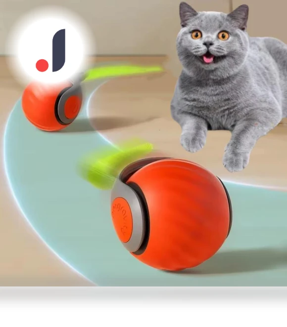 Interactive Pet Toy Ball — Cat Playthings, Household supplies MH