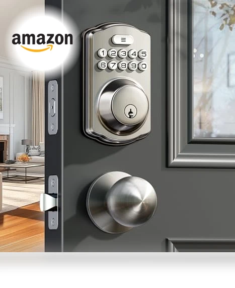 Keyless Entry Door Lock with 2 Knobs — Keyless Entry, Veise