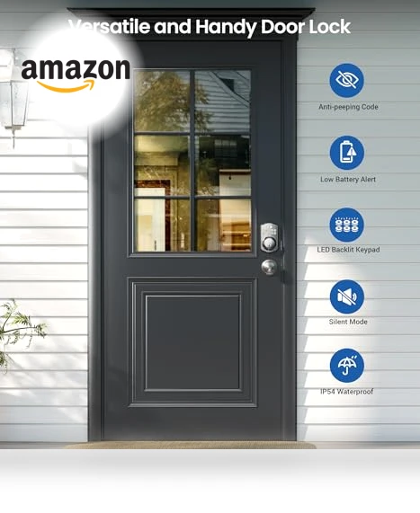 Keyless Entry Door Lock with 2 Knobs — Keyless Entry, Veise