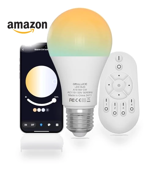 LED Remote Control Light Bulbs — LED, ORALUCE