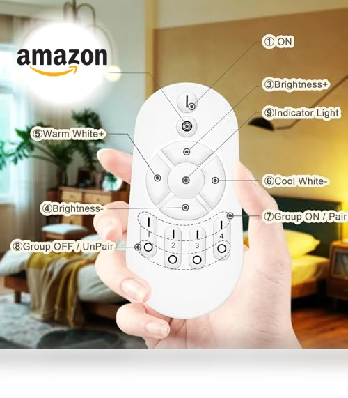LED Remote Control Light Bulbs — LED, ORALUCE