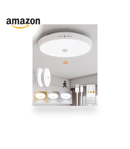 Rechargeable Motion Sensor Ceiling Light — Motion Sensors, EZVALO