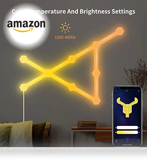 RGB LED Wall Light Smart Constellation Light — Night Lights, MCWOFI