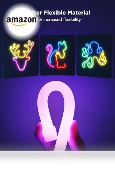 RGBIC Neon Rope Light Mounting Brackets — Overhead Lighting, Govee