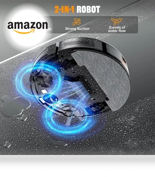 Robot Vacuum and Mop Combo — Smart Cleaning Robots, XIEBro