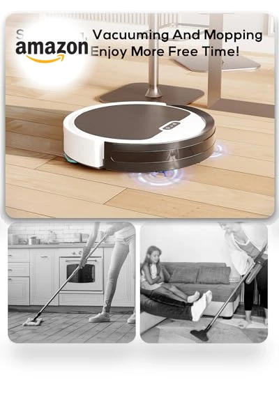 Robot Vacuum and Mop Combo — Smart Cleaning Robots, Kipvvo