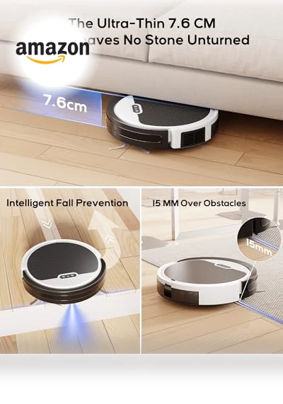 Robot Vacuum and Mop Combo — Smart Cleaning Robots, Kipvvo
