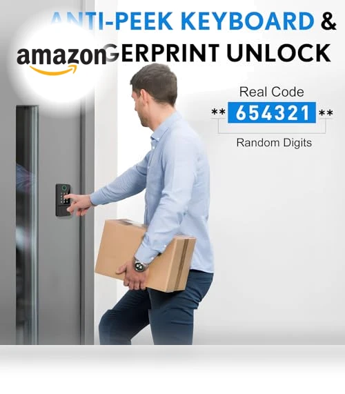 Smart Door Lock Keyless Entry — Biometric Security, Mutak