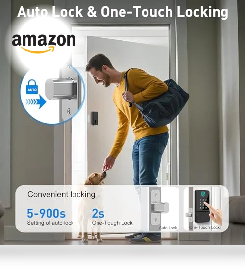 Smart Door Lock Keyless Entry — Biometric Security, Mutak
