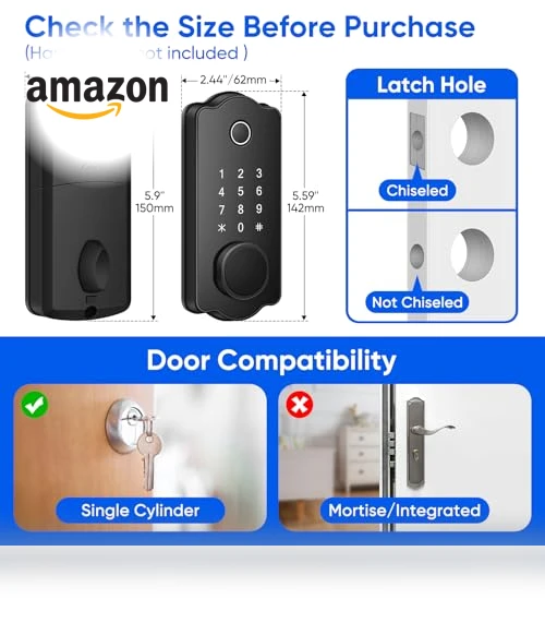 Smart Door Lock — Padlocks & Hasps, MYPIN