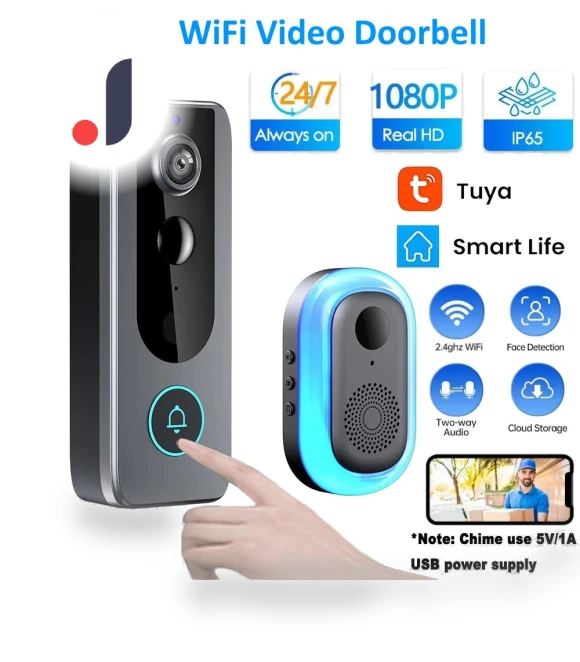 Smart Doorbell with Camera — Smart Home Security, Jakemy