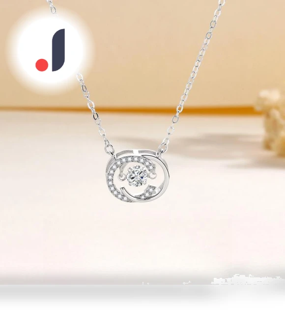 Smart Double Heart Ring Necklace — Smart Jewelry, All-match jewelry