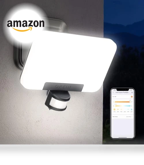 Smart Flood Lights Outdoor — Outdoor Security & Flood Lighting, OREiN