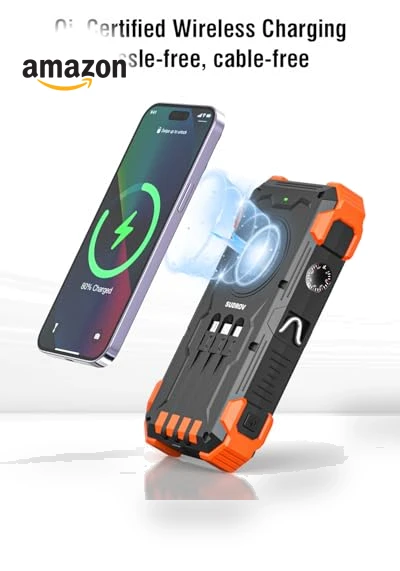 Solar Charger Power Bank — Chargers