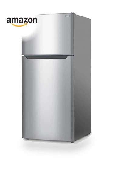 Top Mount Refrigerator with Freezer — Mini Fridges, BLACK+DECKER