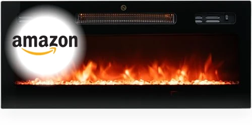 Wall Mounted Electric Fireplace Heater — Electric Heating Solutions, FULEIWO FLAME