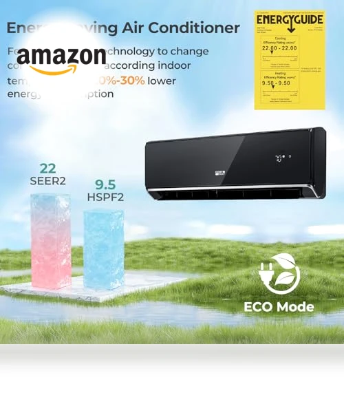 Wifi Enabled Mini Split Air Conditioner & Heater — Cooling Solutions, COSTWAY