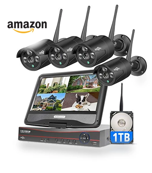 Wireless Pro Security Camera System — Smart Home Security, Hiseeu
