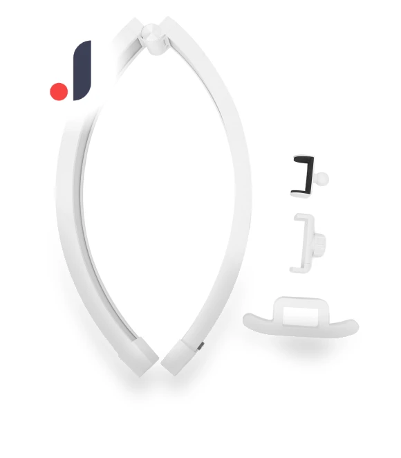 22-inch Crescent-shaped Desk Lamp for Nails — Curing Lamps, Tomshine