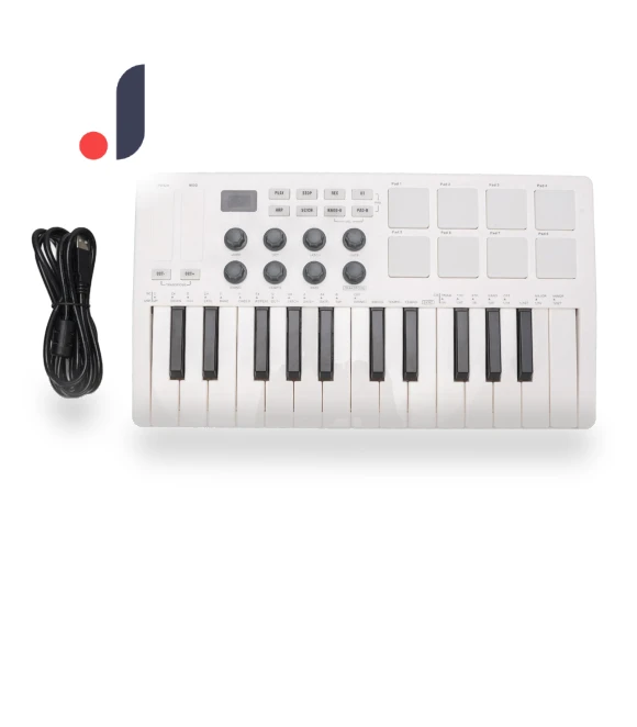 25-Key MIDI Keyboard — MIDI Control Devices, 3d printing machine
