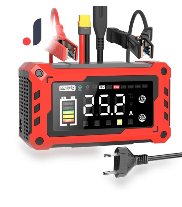 Automotive Charger Booster with Touch Screen — Battery Chargers, JadeBamboo Chargers Warehouse