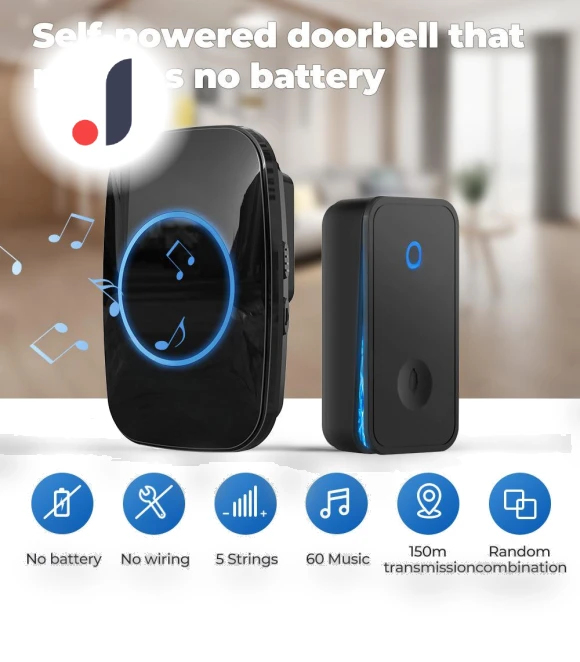 Autonomous Waterproof Wireless Doorbell Kit — Kits, YJMP Electronic
