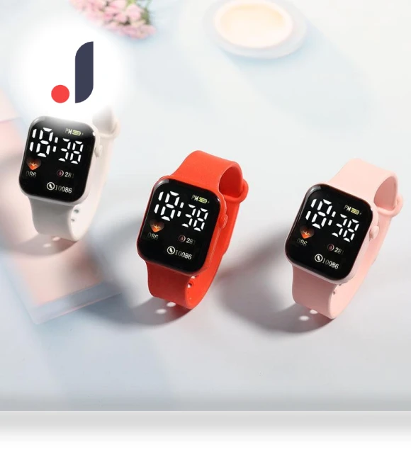 Digital LED Display Waterproof Electronic Smart Sports Fitness Watch — Smartwatches, CaiSucc