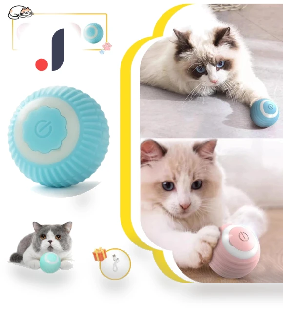 Interactive Rolling Toy for Cats — Cat Playthings, YJMP Top