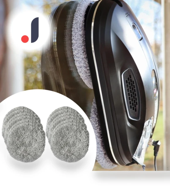 Replacement Pad for Window Cleaning Robots — Accessories, Moonice