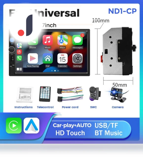 Universal Car MP5 Player — Stereo Receivers, ZoomSpark