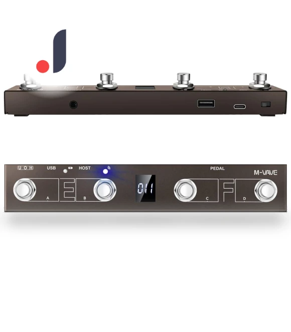 Wireless MIDI Controller — Pedals, Miwayer