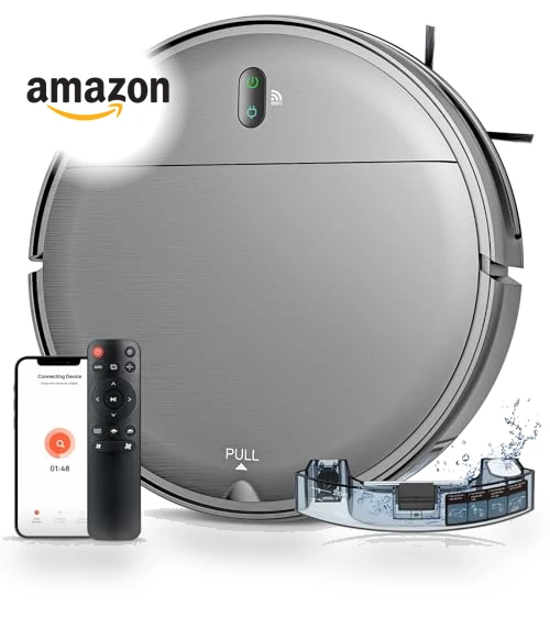2 in 1 Robotic Vacuum Cleaner with Mopping — Smart Cleaning Robots