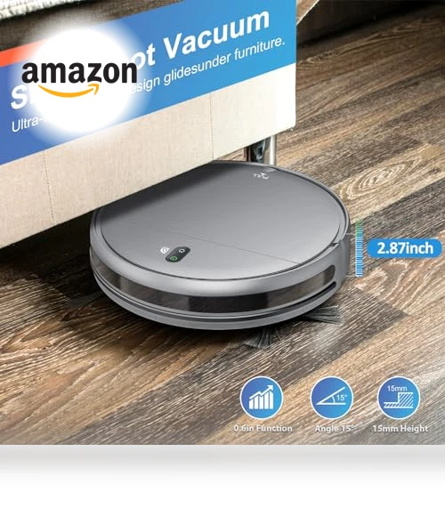 2 in 1 Robotic Vacuum Cleaner with Mopping — Smart Cleaning Robots