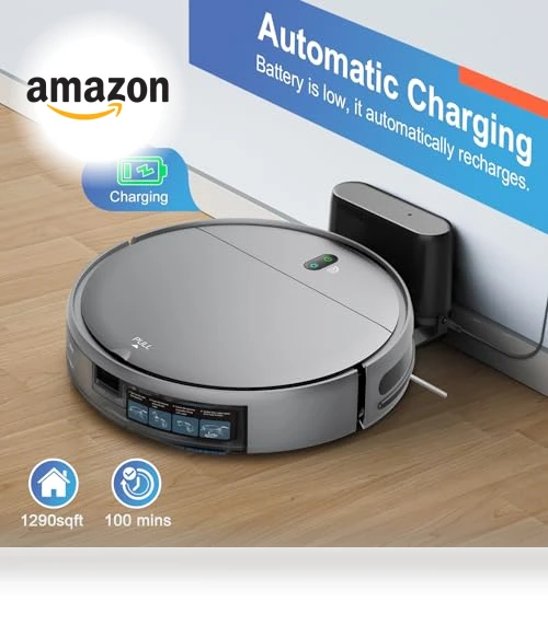 2 in 1 Robotic Vacuum Cleaner with Mopping — Smart Cleaning Robots