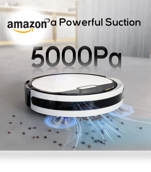 3-in-1 Ultra Thin Robot Vacuum and Mop Combo — Smart Cleaning Robots, Kipvvo