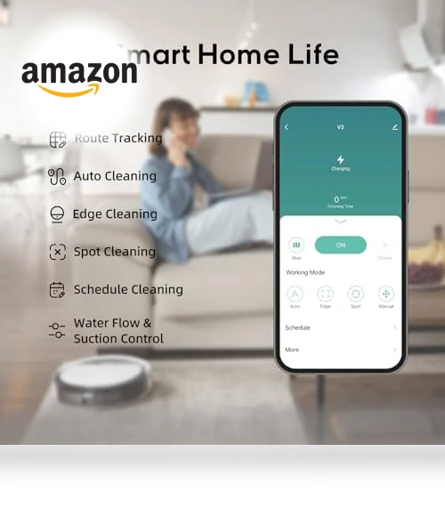 3-in-1 Ultra Thin Robot Vacuum and Mop Combo — Smart Cleaning Robots, Kipvvo