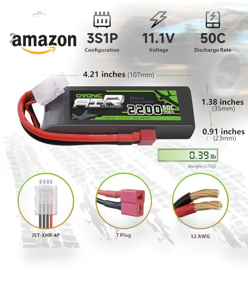 3S Lipo Battery — Batteries, Emate
