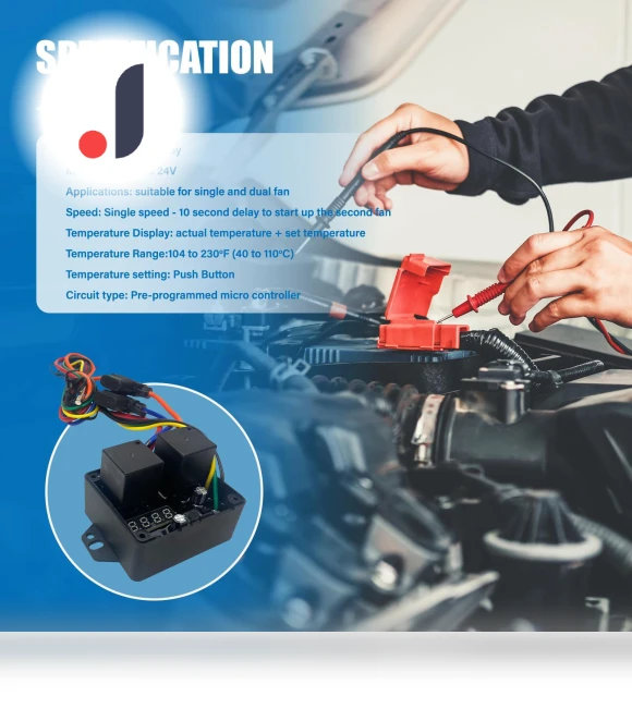 Digital Radiator Fan Controller — Radiator Fan Motors, Crafttradeonline