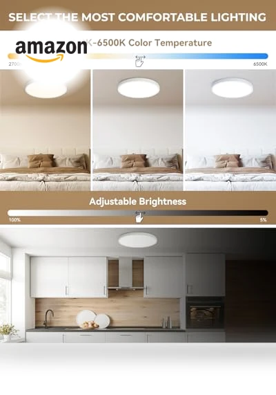 Flush Mount Ceiling Light — Overhead Lighting