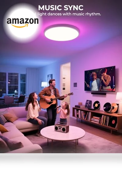 Flush Mount Ceiling Light — Overhead Lighting