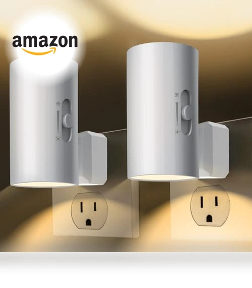 LED Night Light with Dusk to Dawn Sensor — Night Lights, WSKVEZZA