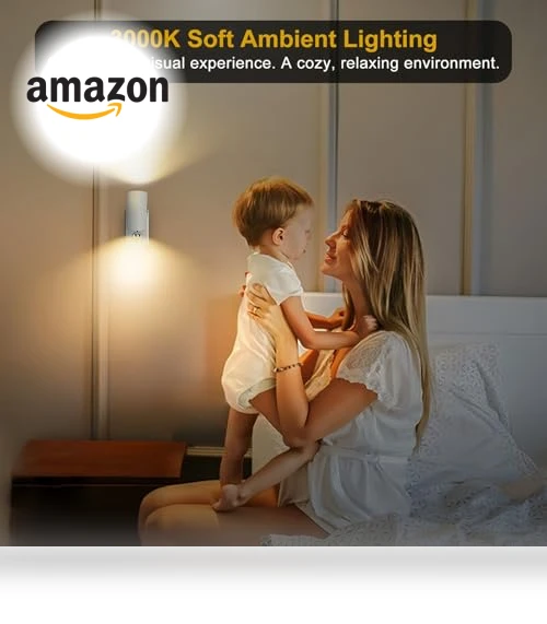 LED Night Light with Dusk to Dawn Sensor — Night Lights, WSKVEZZA