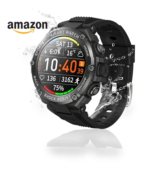 Military Bluetooth Calling Smartwatch — Wearable Accessories, Luzeyo