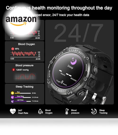 Military Bluetooth Calling Smartwatch — Wearable Accessories, Luzeyo