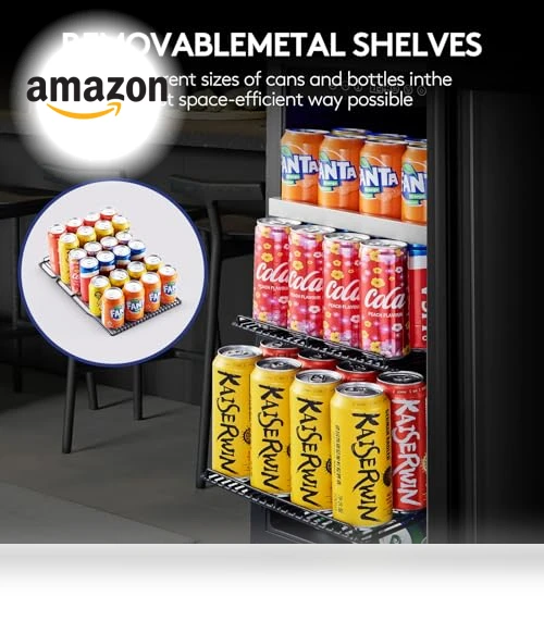 Mini Beverage Fridge Under Counter — Mini Fridges, BODEGA