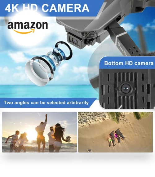 Mini Drone with 4K Dual Cameras — Drones, Jdfdexc