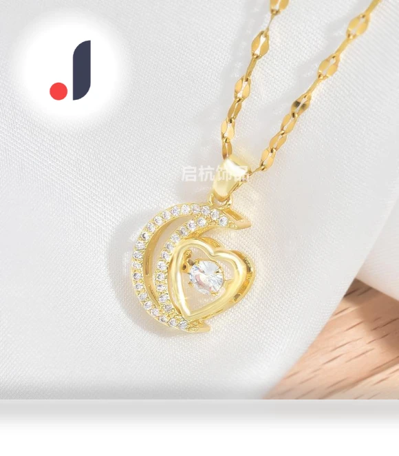 Moon Love Smart Necklace — Smart Jewelry, Commodity Jewel